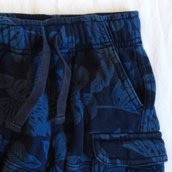 gymboree tropical floral cargo pocket shorts 12-18 months baby toddler boy - Picture 2 of 5